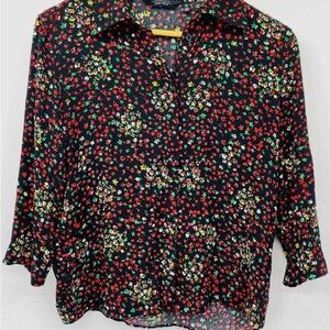 & Other Stories Multicolor Floral Blouse